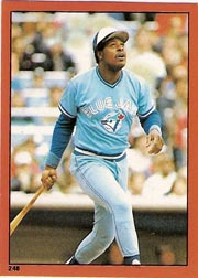 1982 Topps Baseball Stickers     248     John Mayberry